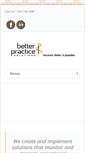 Mobile Screenshot of betterpracticesolutionsllc.com